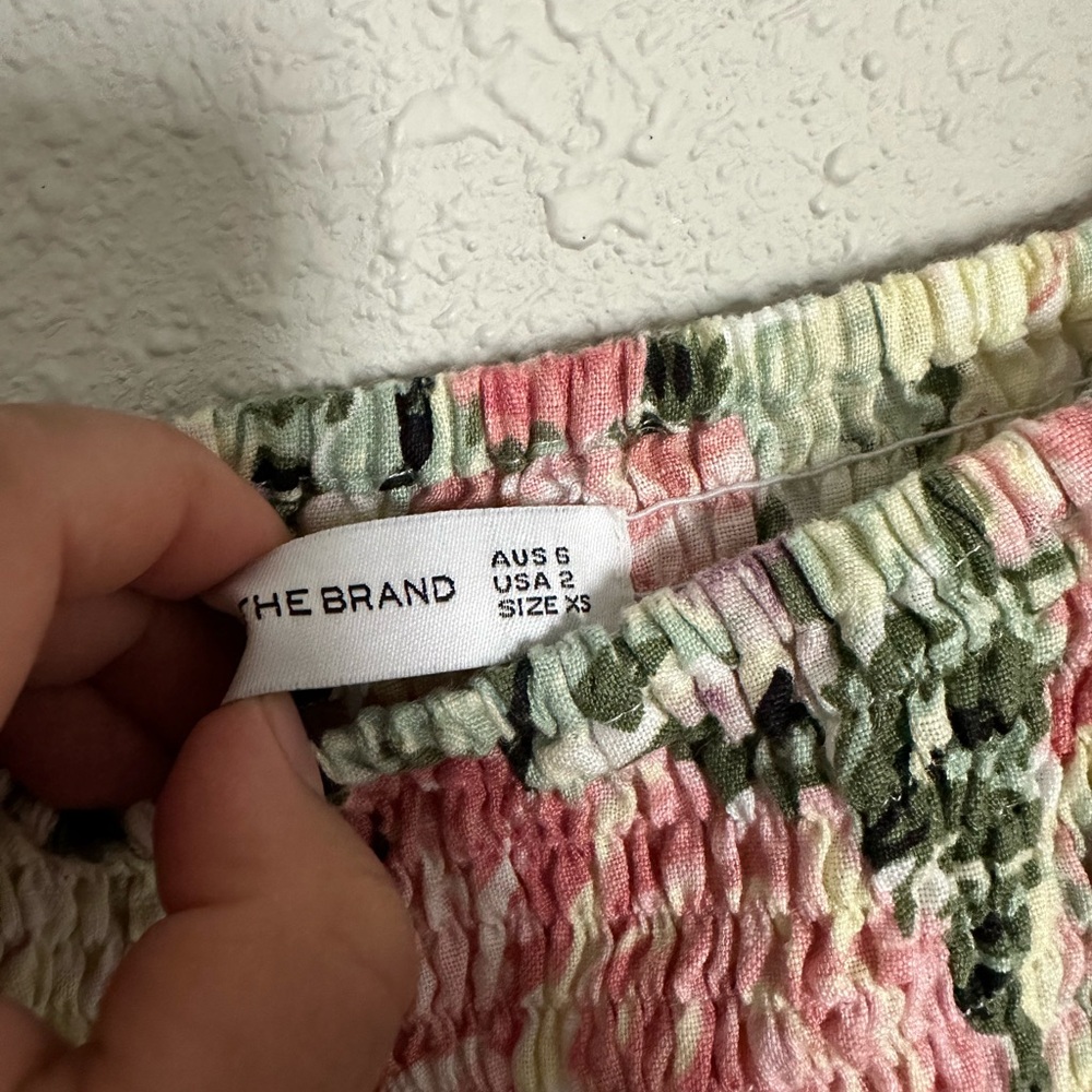 Faithfull the Brand Textured Floral Dress - Picture 4 of 5